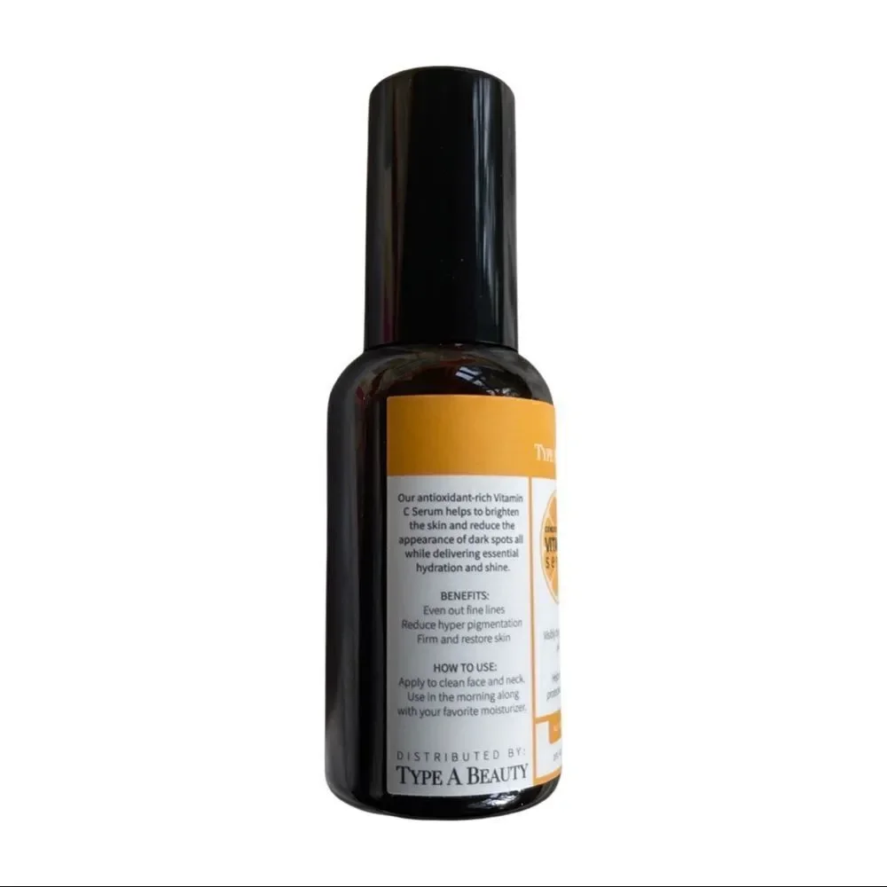 Type A Beauty Concentrated Vitamin C Serum • NIB